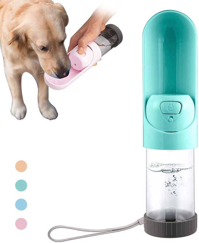 Opvouwbare Draagbare het Waterfles van de Huisdierenhond voor het Openlucht Lopen