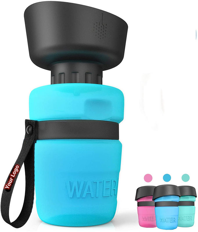 Van de het Huisdierensamendrukking van 18 Oz Vouwbare van het de Hondwater Vrije de Flessenreis BPA