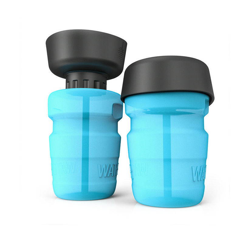 Van de het Huisdierensamendrukking van 18 Oz Vouwbare van het de Hondwater Vrije de Flessenreis BPA