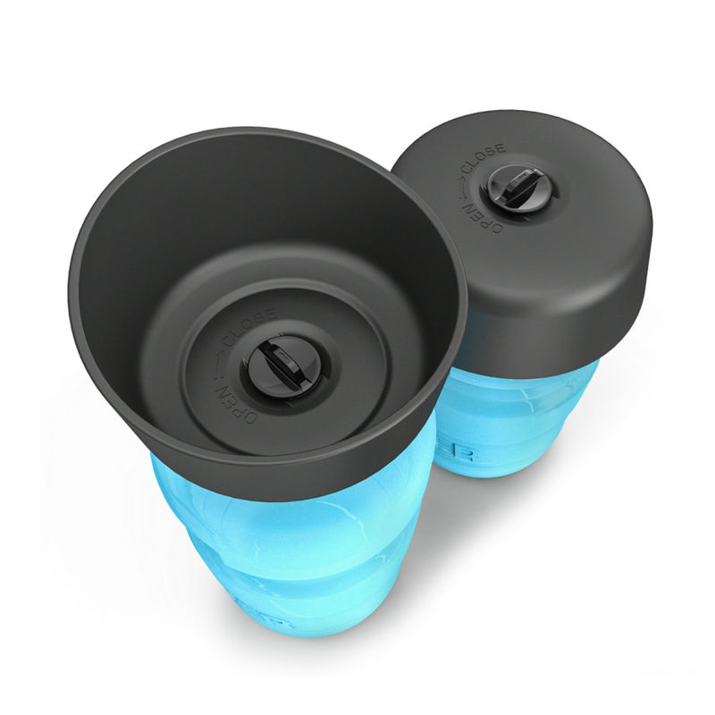 Van de het Huisdierensamendrukking van 18 Oz Vouwbare van het de Hondwater Vrije de Flessenreis BPA