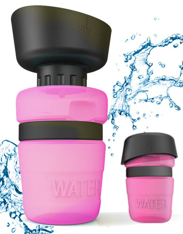 Lekbewijs buiten Draagbare het Waterfles van de Samendrukkingshond