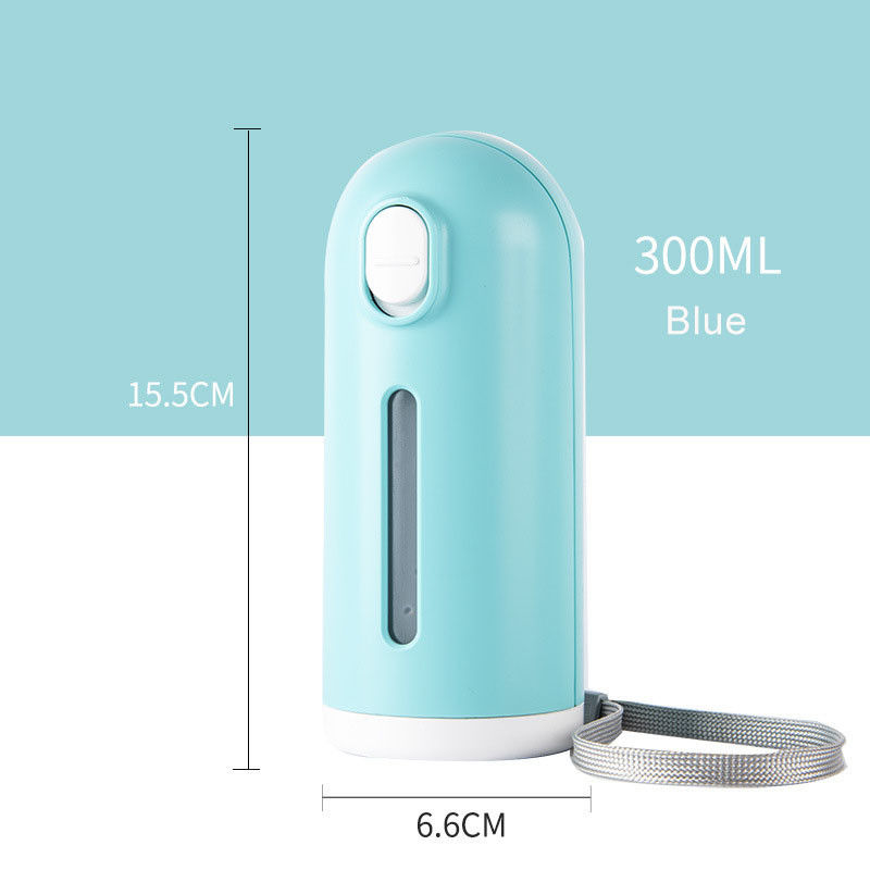 Het vouwbare van de de Flessenautomaat van het Hondwater Roze Blauw