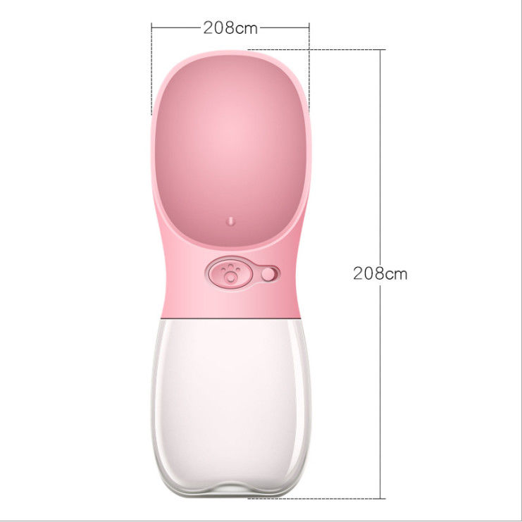 12-20OZ Fles van het de Hondwater van de drankkop de draagbare Vouwbare voor het Lopen