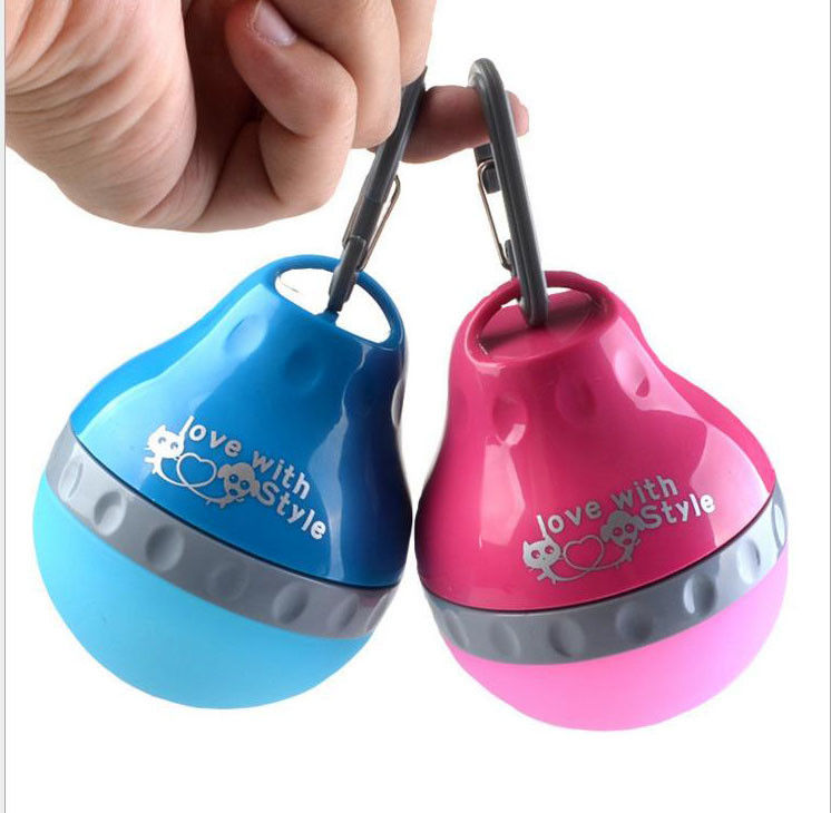 ABS en Silicone de Fles van het Hondwater Vouwbaar en Draagbaar voor Voedsel en Water